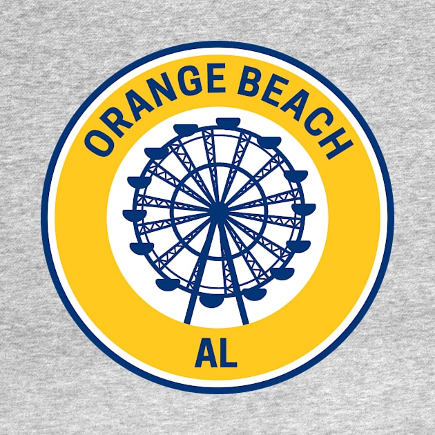 Vintage Orange Beach Alabama by fearcity